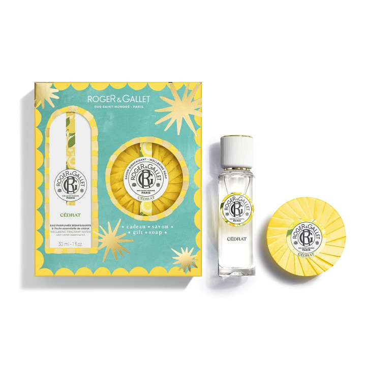 Cédrat Coffret Eau Parfumée Bienfaisante