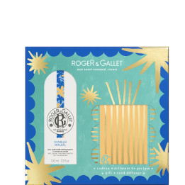 Vanille Soleil Coffret Eau Parfumée Bienfaisante - Diffuseur 100 ml