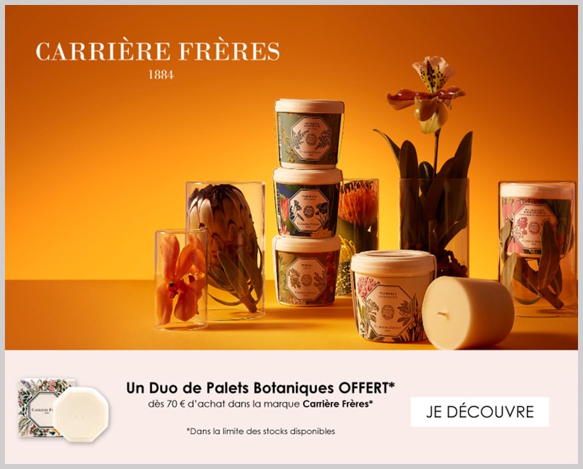Votre Cadeau : Un Duo de Palets Botaniques - incenza