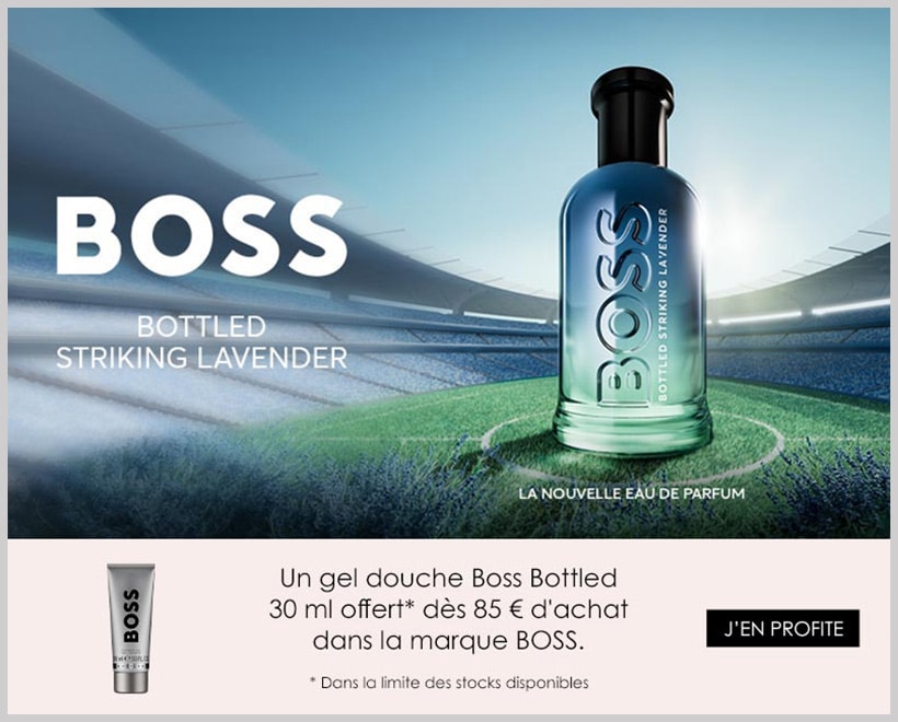 Votre Cadeau : Un Gel Douche Boss Bottled BOSS