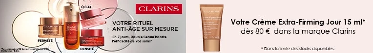 Votre Cadeau : Une Crème Extra-Firming Jour CLARINS