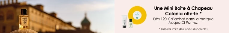 Votre Cadeau : Une Mini Boîte à Chapeau Colonia ACQUA DI PARMA