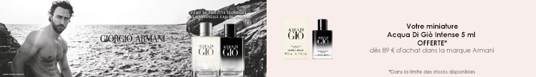 Votre Cadeau : Une Miniature Acqua Di Gio Intense GIORGIO ARMANI
