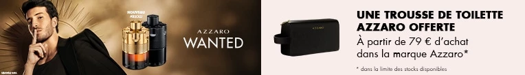 Votre Cadeau : Une Trousse de Toilette AZZARO