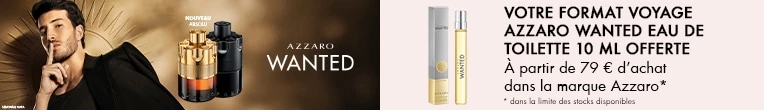 Votre Cadeau : Un Vaporisateur Azzaro Wanted Eau de Toilette AZZARO