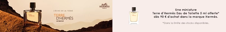 Votre Cadeau : Une Miniature Terre d'Hermès Eau de Toilette HERMÈS