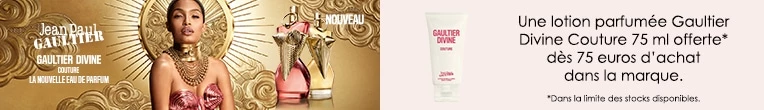Votre Cadeau : Une Lotion Parfumée Gaultier Divine Couture JEAN PAUL GAULTIER