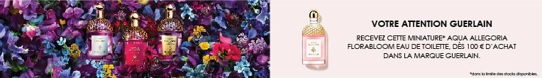 Votre Cadeau : Une Miniature Aqua Allegoria Florabloom Eau de Toilette GUERLAIN
