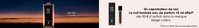 Votre Cadeau : Un Vaporisateur La Nuit Tombée Eau de Parfum SERGE LUTENS