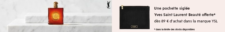 Votre Cadeau : Une Pochette Siglée YVES SAINT LAURENT