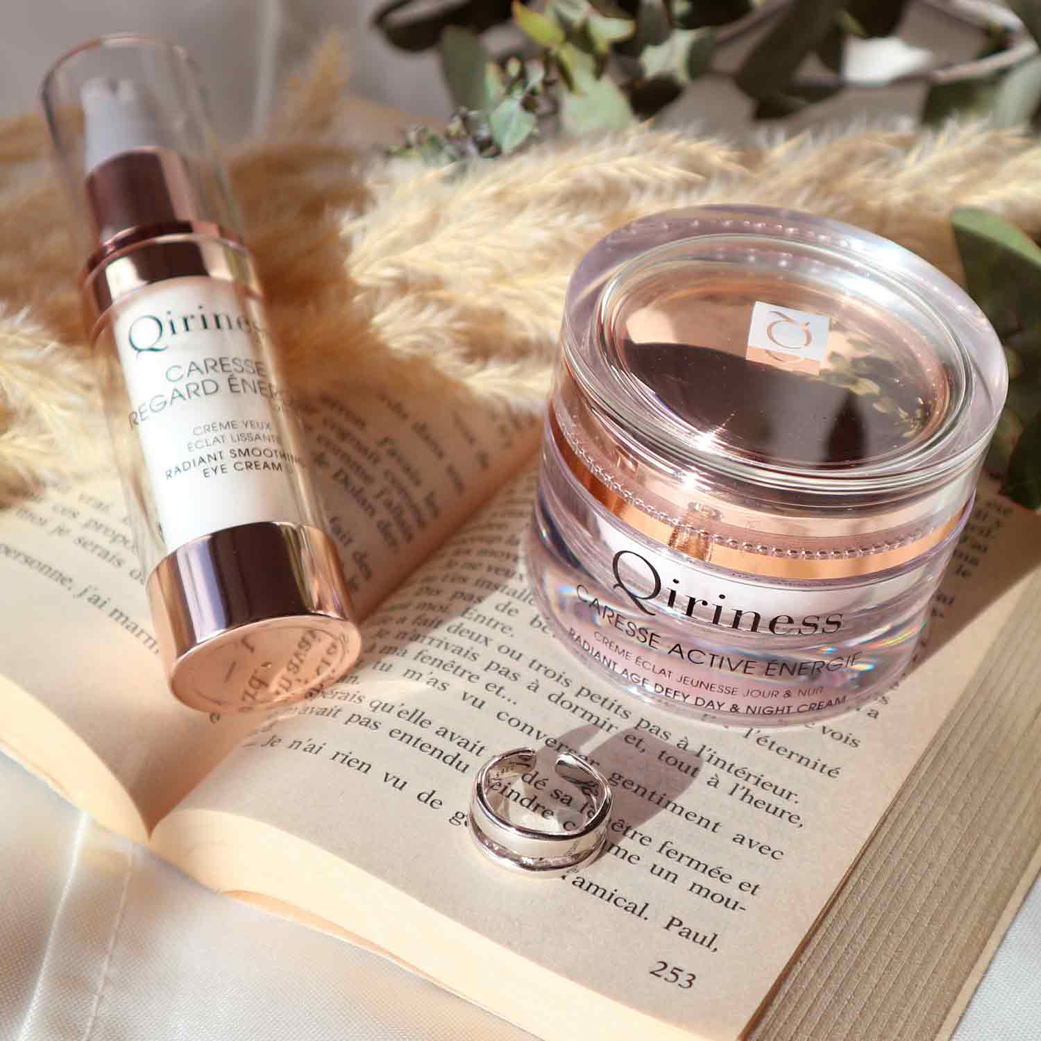 Caresse Regard Énergie Crème Yeux Éclat Lissante Qiriness - Incenza