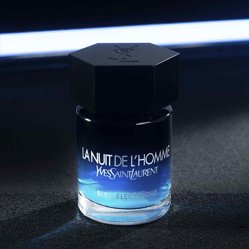 La Nuit de l'Homme Bleu Electrique Eau de Toilette Intense Yves Saint-Laurent - Incenza