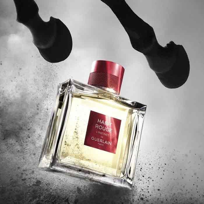 Habit Rouge L'Instinct Eau de Toilette Intense Guerlain - Incenza