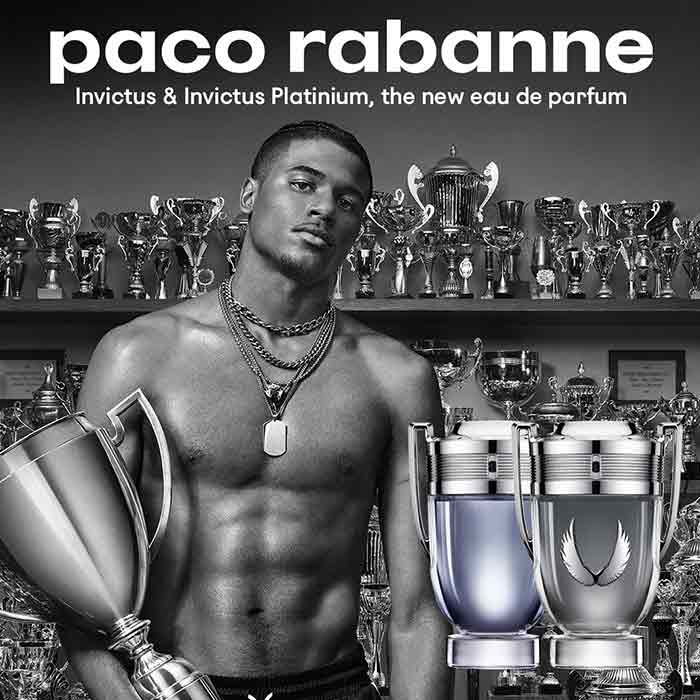 Invictus Platinum Eau de Parfum Paco Rabanne - Incenza