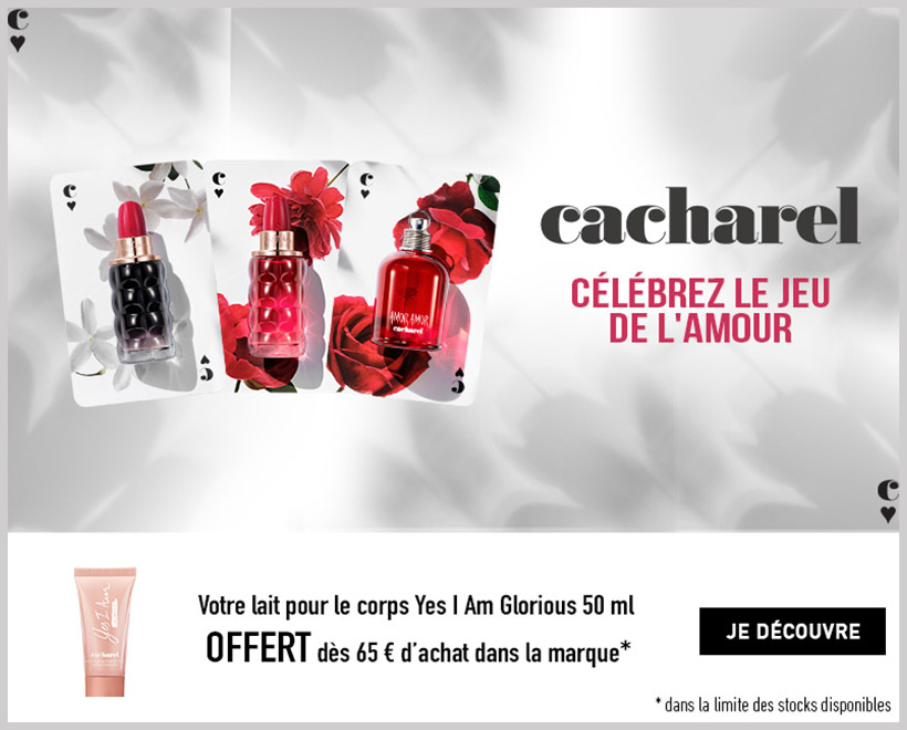 Offre Cadeau Parfum Femme CACHAREL - incenza