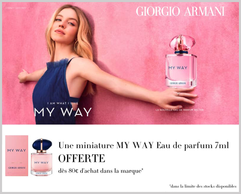 Offre Cadeau Parfum Femme GIORGIO ARMANI - incenza