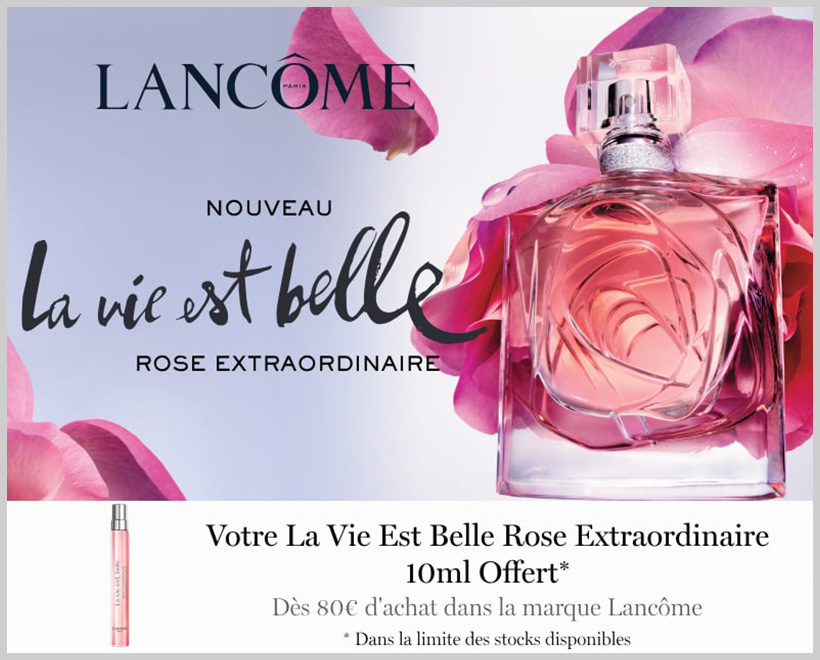 Offre Cadeau Parfum Femme LANCÔME - incenza