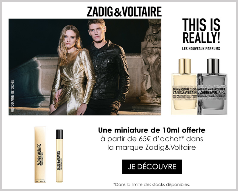 Offre Cadeau Parfum Femme ZADIG&VOLTAIRE - Incenza