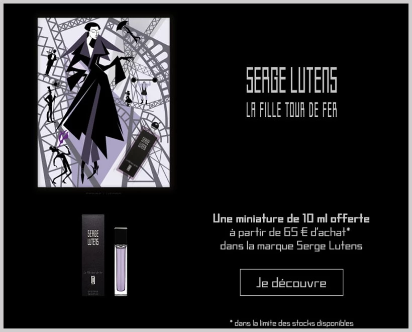 Offre Cadeau Parfum Femme SERGE LUTENS - incenza