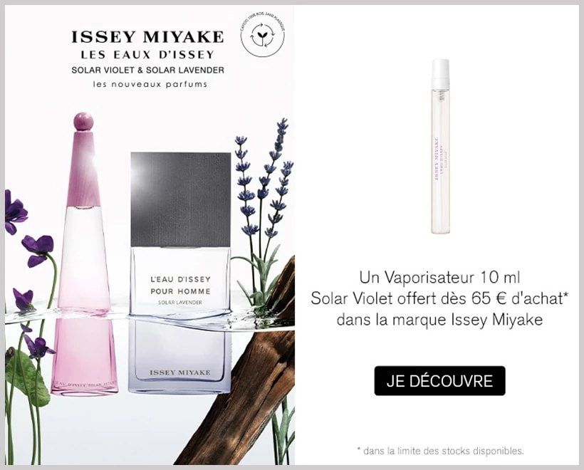 Offre Cadeau Parfum Femme ISSEY MIYAKE - incenza