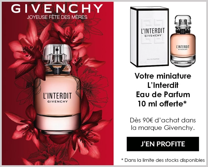 Offre Cadeau Parfum Femme GIVENCHY - incenza