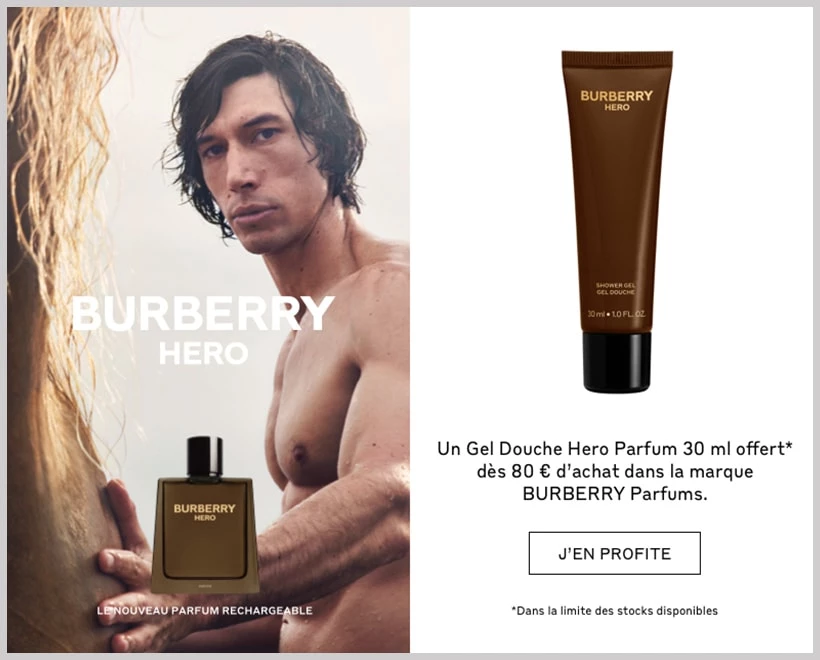 Offre Cadeau Parfum Homme BURBERRY - incenza