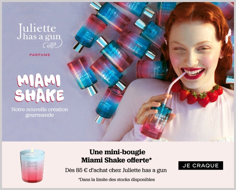Miami Shake Eau de Parfum JULIETTE HAS A GUN - incenza