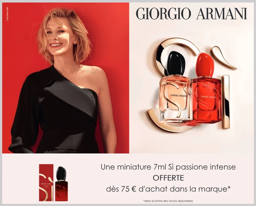 Armani Sì Passione Red Musk Eau de Parfum GIORGIO ARMANI - incenza