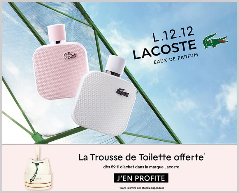Découvrez la Collection des Eaux de Parfums L12.12 LACOSTE - incenza