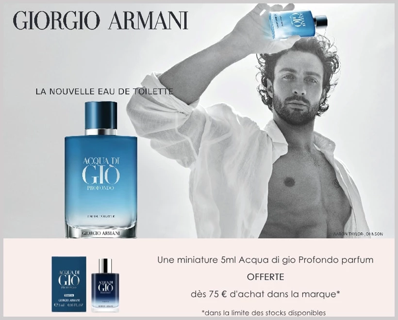 Acqua di Giò Profondo Eau de Toilette GIORGIO ARMANI - incenza