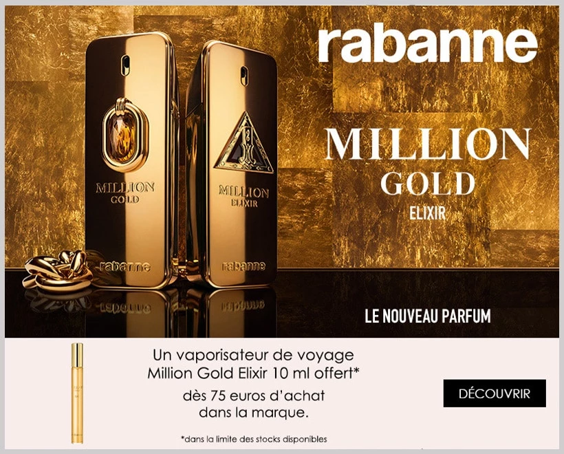 Million Gold Elixir Parfum Intense RABANNE - incenza