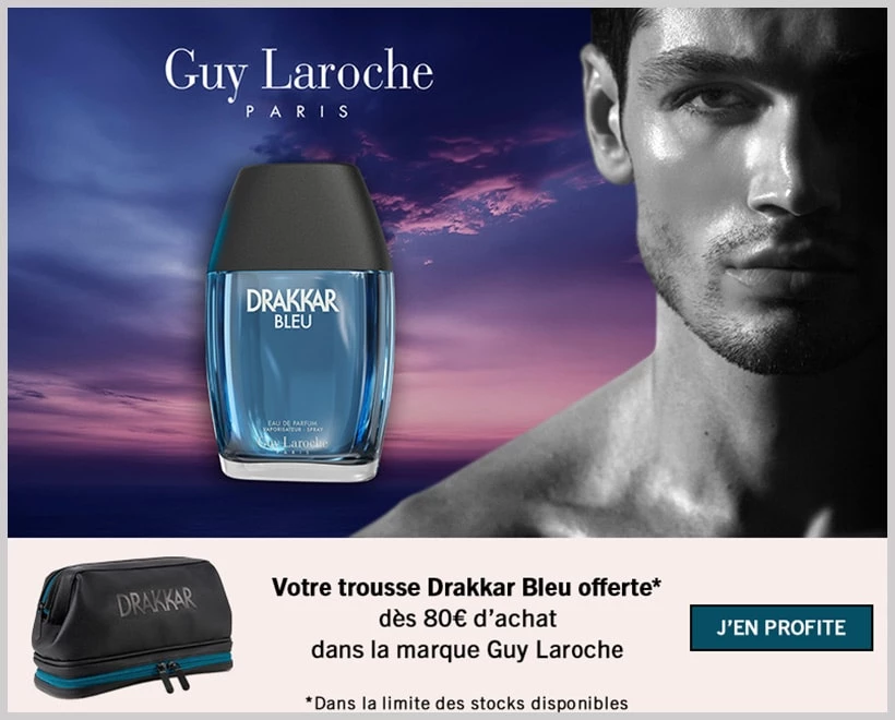 Votre Cadeau : une Trousse Drakkar Bleu - incenza