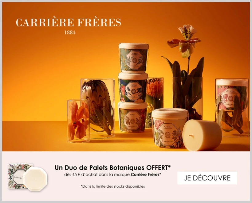 Votre Cadeau : Un Duo de Palets Botaniques - incenza