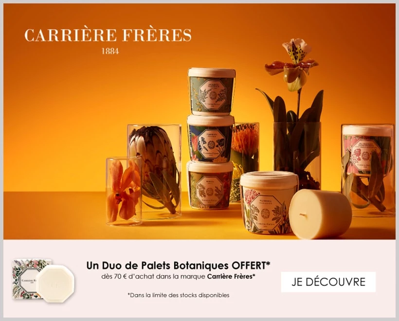 Votre Cadeau : Un Duo de Palets Botaniques - incenza