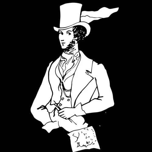 Illustration d'Alfred d'Orsay - incenza
