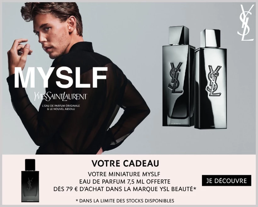 Votre Cadeau : Une Miniature MYSLF Eau de Parfum YVES SAINT LAURENT - incenza
