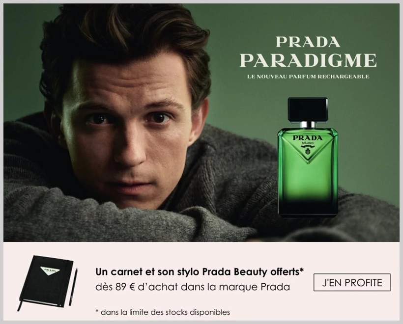Votre Cadeau : Un Carnet et son Stylo PRADA - Incenza