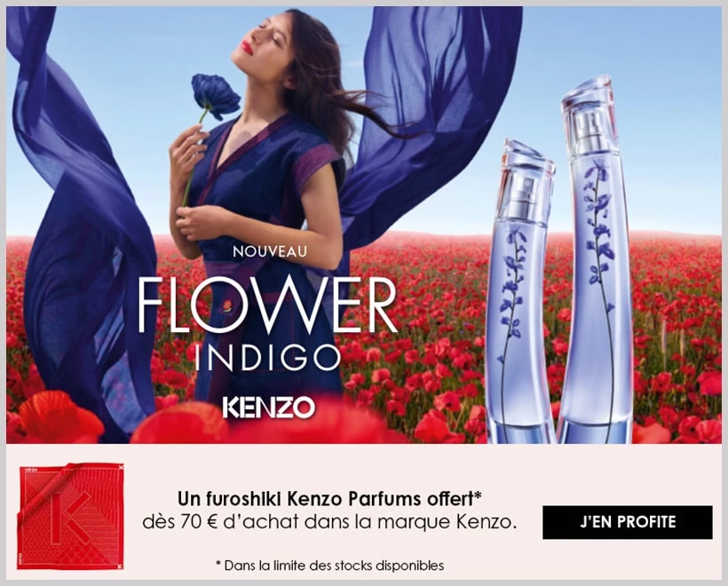 Votre Cadeau : Un Furoshiki KENZO - Incenza