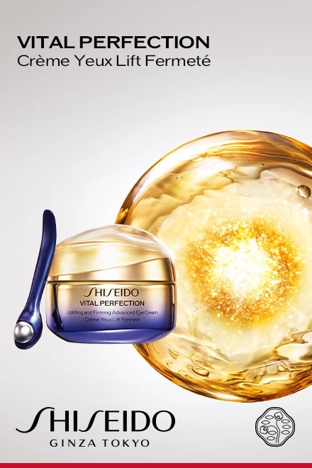 Vital Perfection Crème Yeux Lift Fermeté et Outil de Massage SHISEIDO - incenza