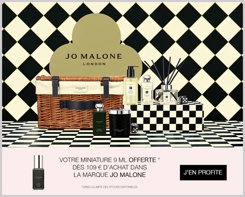 Votre Cadeau : Une Miniature Myrrh et Tonka Cologne Intense JO MALONE - incenza