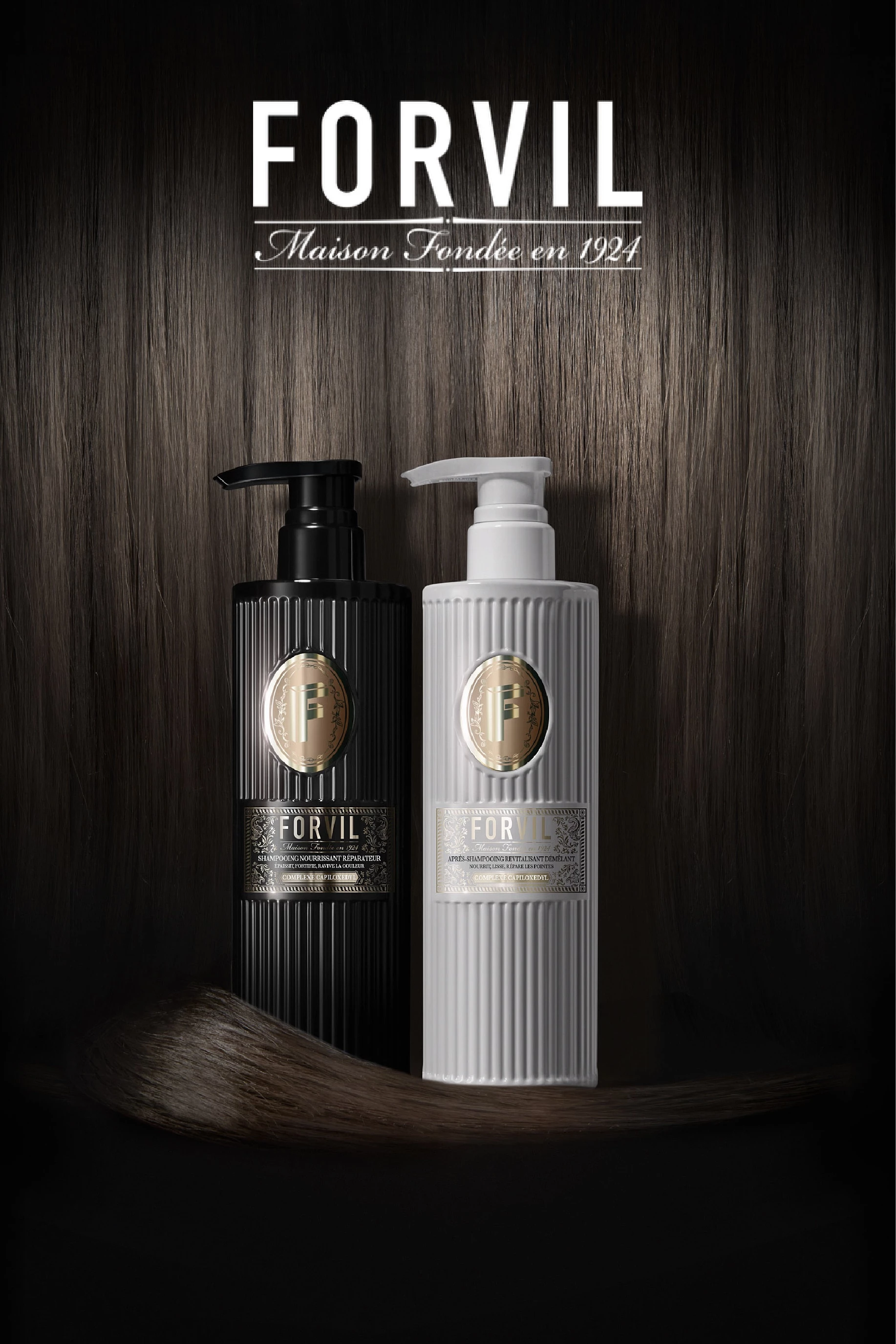 Shampooing Nourrissant & Réparateur Cheveux Secs FORVIL - incenza