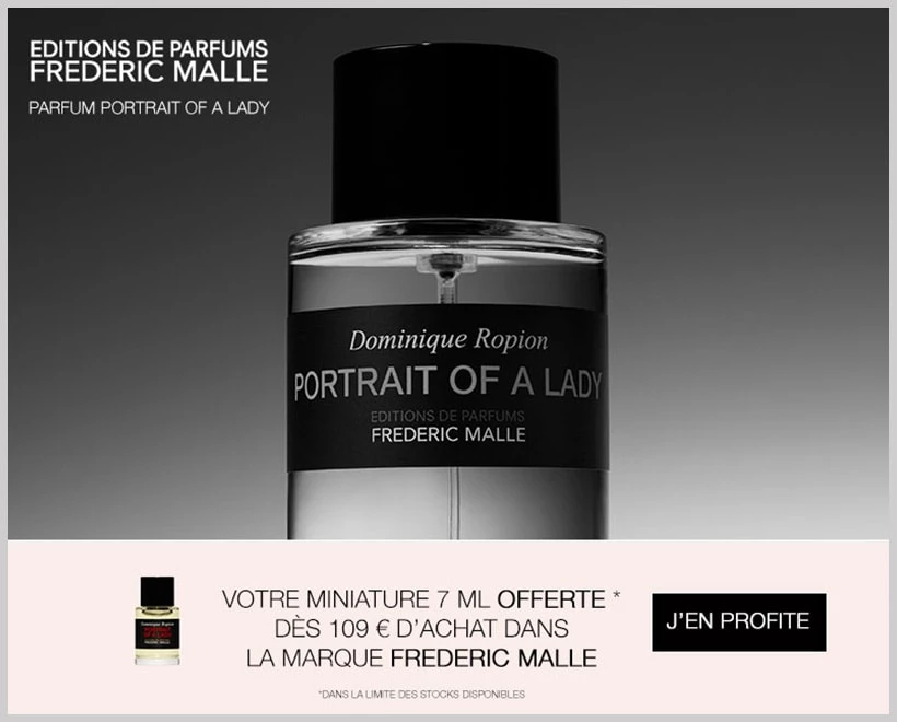 Votre Cadeau : Une Miniature Portrait Of A Lady FREDERIC MALLE - incenza