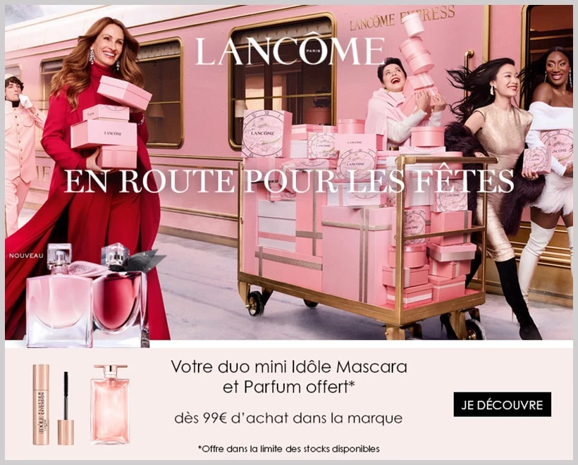 Votre Cadeau : Un Duo Mini Idôle Mascara et Parfum LANCÔME - incenza