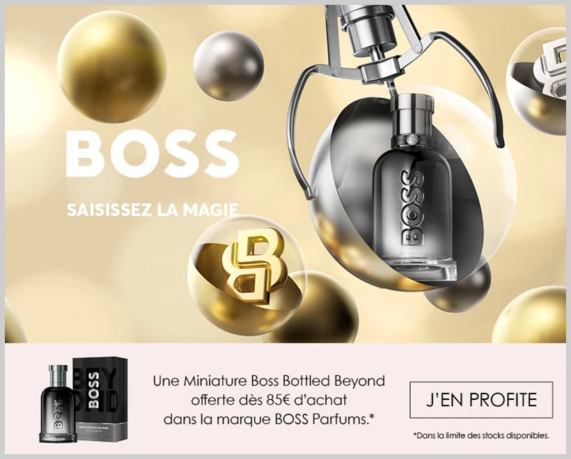 Votre Cadeau : Une Miniature Boss Bottled Beyond BOSS - Incenza