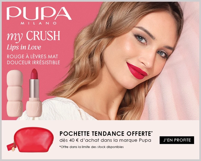 Votre Cadeau : Une Pochette PUPA - incenza