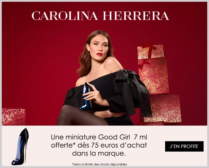 Votre Cadeau : Une Miniature Good Girl CAROLINA HERRERA - incenza