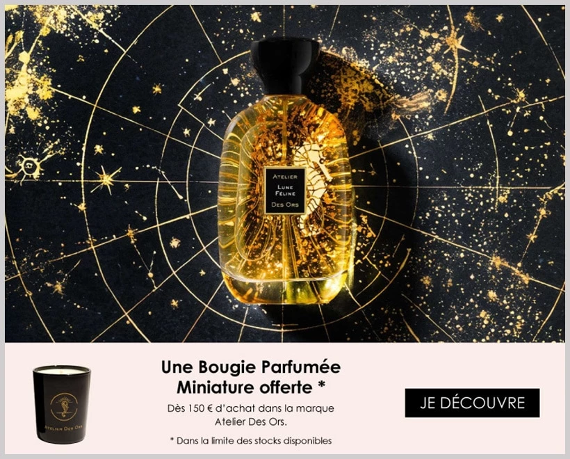 Offre Cadeau Parfum Mixte ATELIER DES ORS - incenza