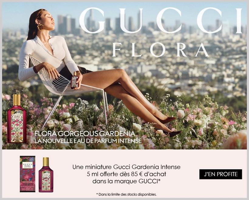 Votre Cadeau : Une Miniature Gucci Gardenia Intense GUCCI - incenza