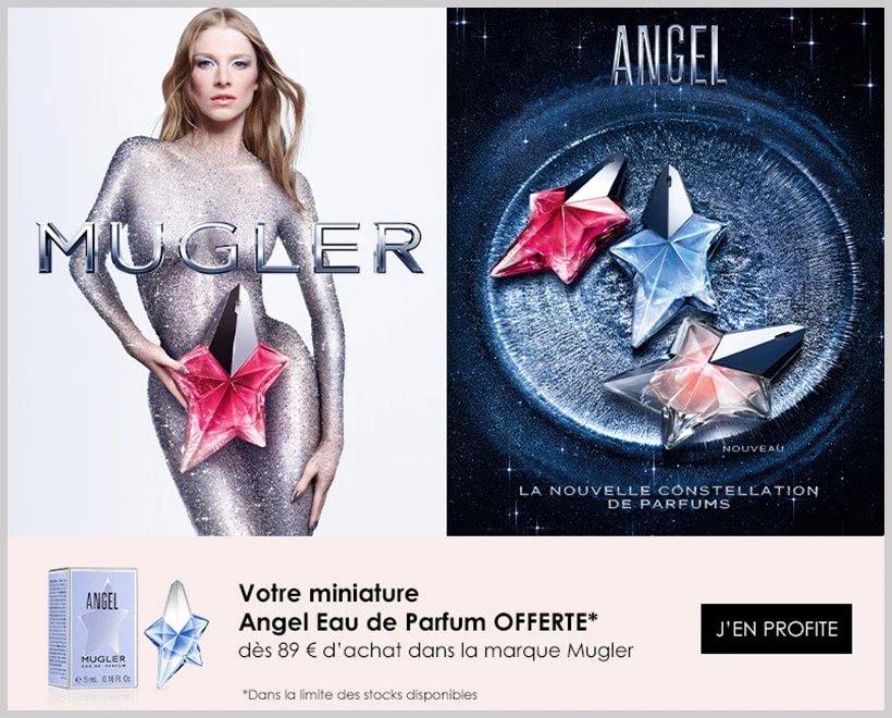 Votre Cadeau : Une Miniature Angel Eau de Parfum MUGLER