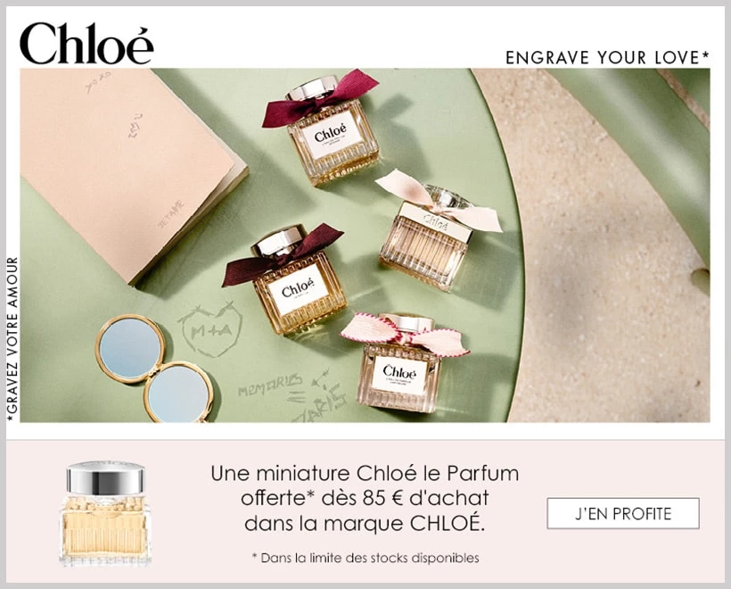Votre Cadeau : Une Miniature Chloé Le Parfum CHLOÉ
